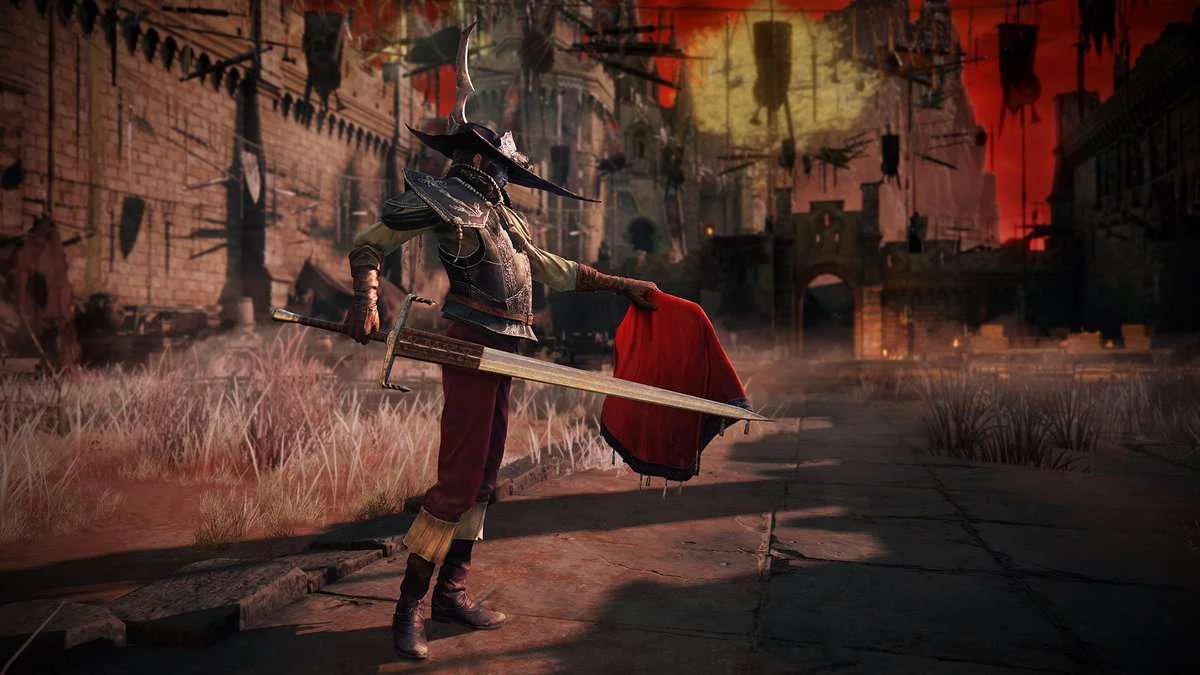 An outfit that looks like a matador in Elden Ring Tarnished Edition