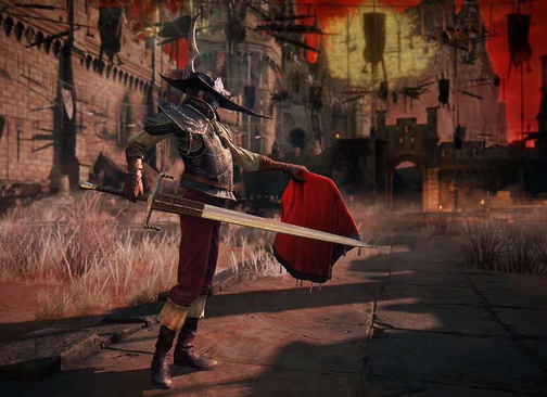 An outfit that looks like a matador in Elden Ring Tarnished Edition