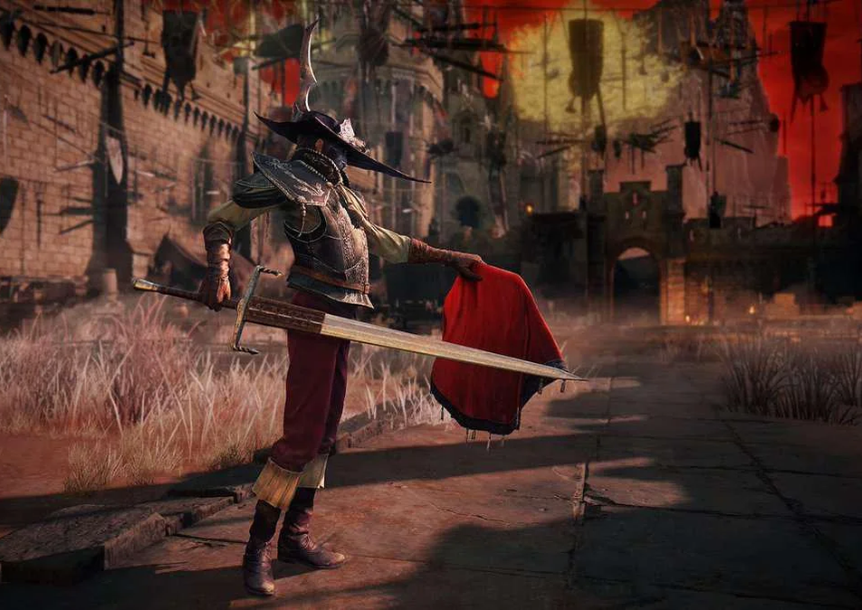 An outfit that looks like a matador in Elden Ring Tarnished Edition