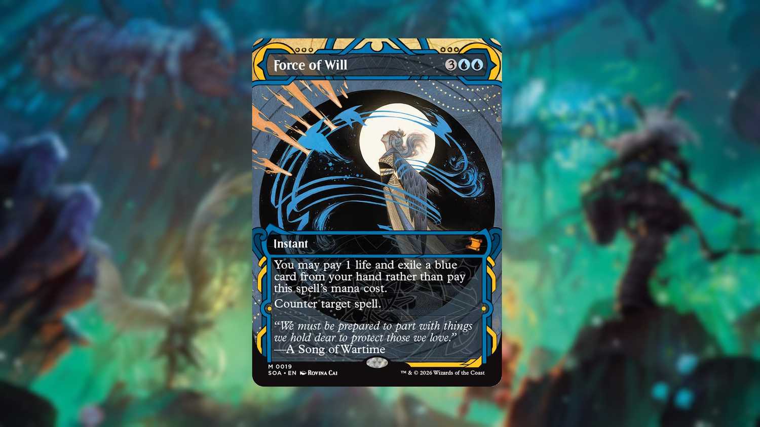 Force of Will di set Secrets of Strixhaven