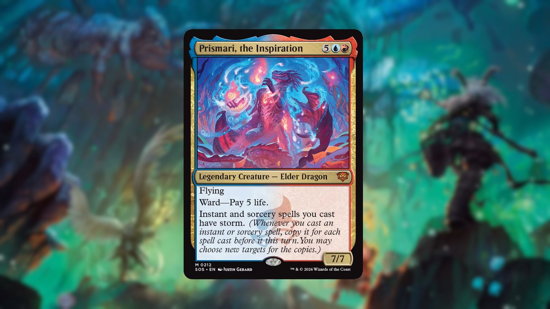 Prismari, the Inspiration dalam set Secrets of Strixhaven