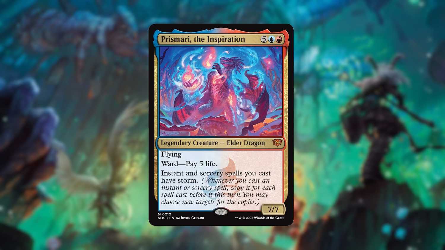 Prismari, the Inspiration di set Secrets of Strixhaven