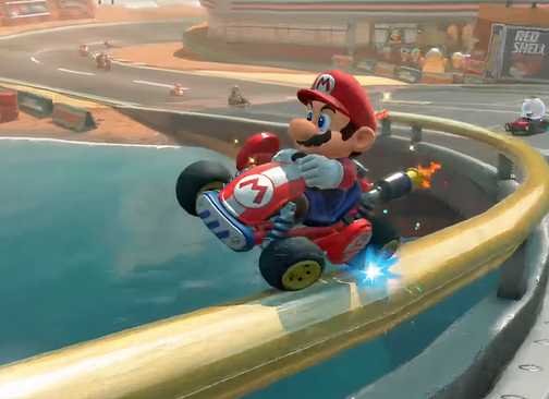 Pembaruan Dunia Mario Kart Terbaru Dirilis Hari Ini 12 Mario Kart World Mario grinding screenshot