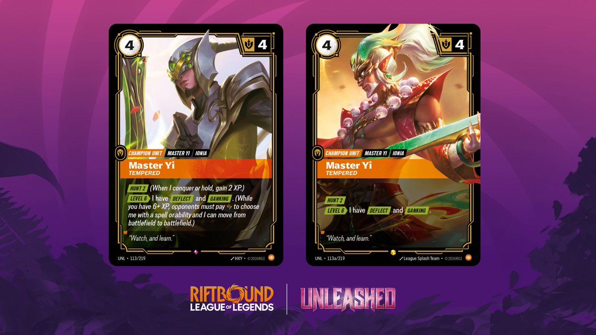 Riftbound Unleashed League of Legends TCG New Kha'Zix Card Reveal ...