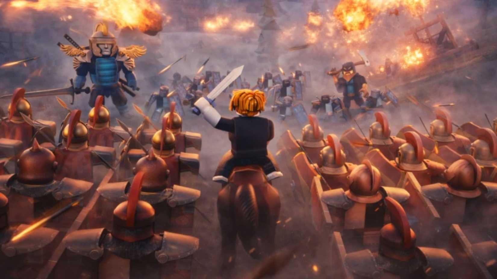 Medieval war magnate figures