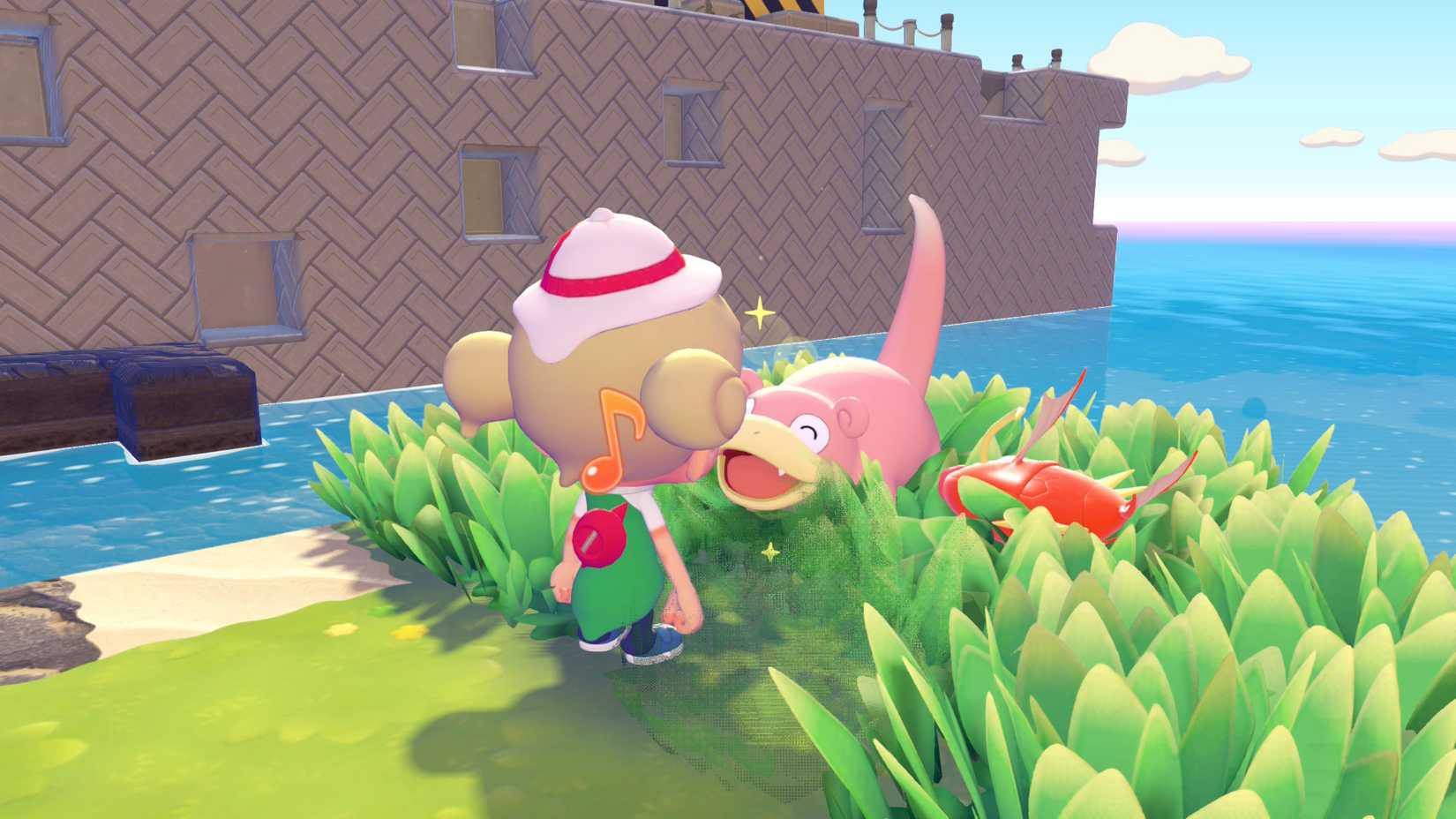 Meeting Slowpoke in Pokemon Pokopia (2026)