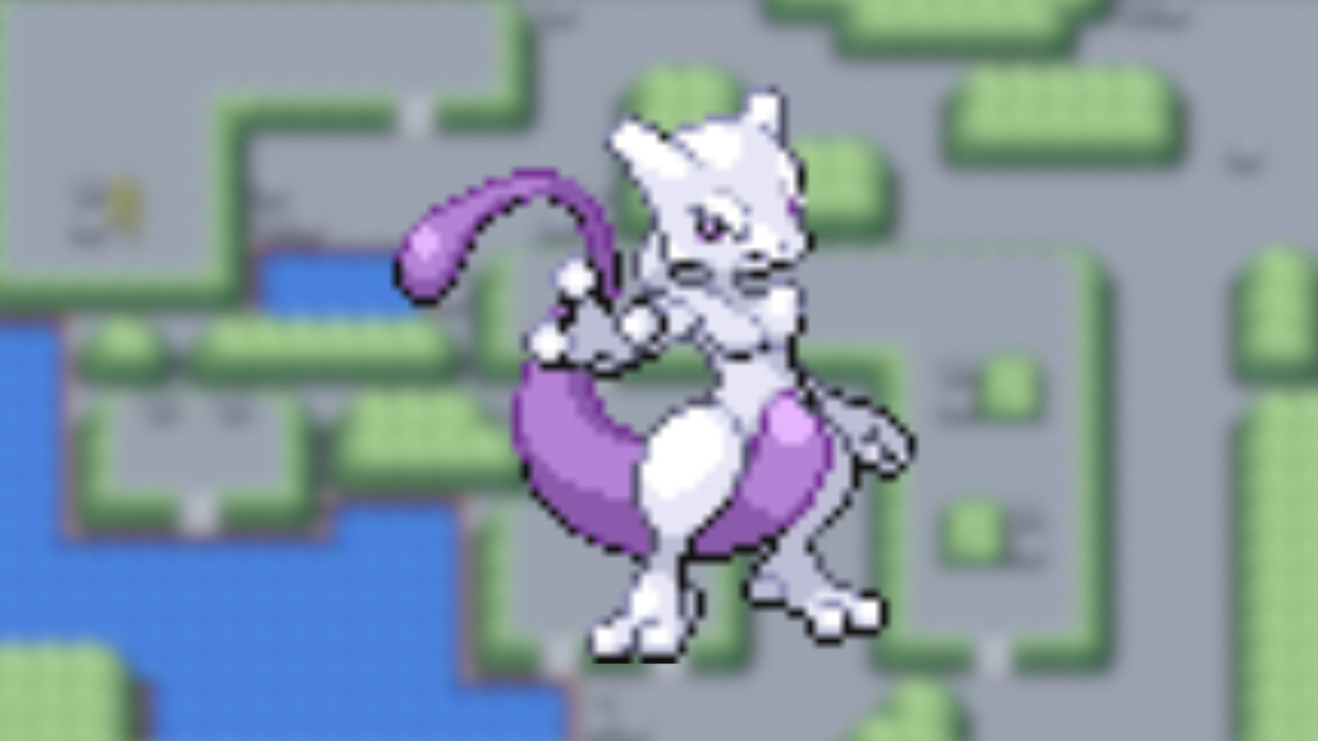 Mewtwo di Pokemon FireRed and LeafGreen.