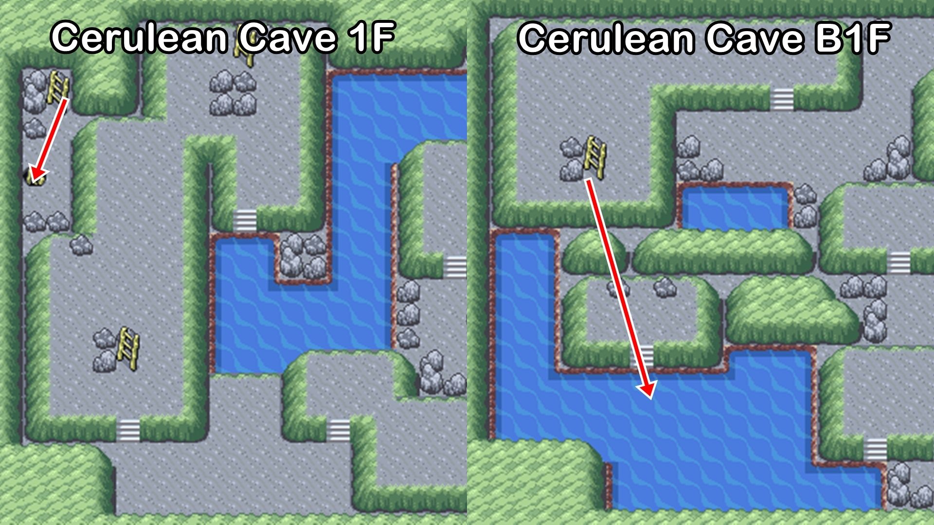 Mewtwo Location in Pokémon FireRed & LeafGreen