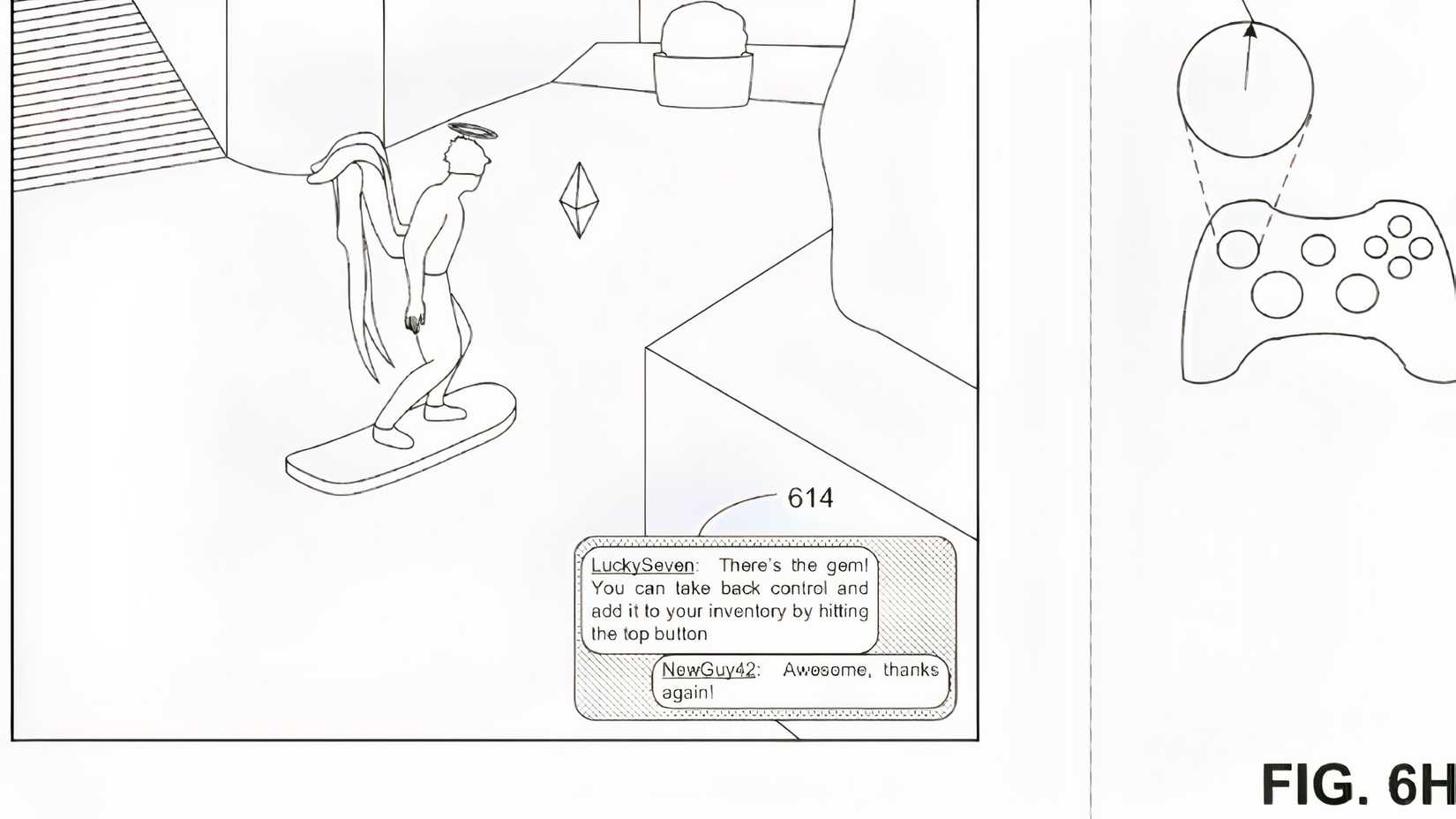 Microsoft AI gaming assist patent