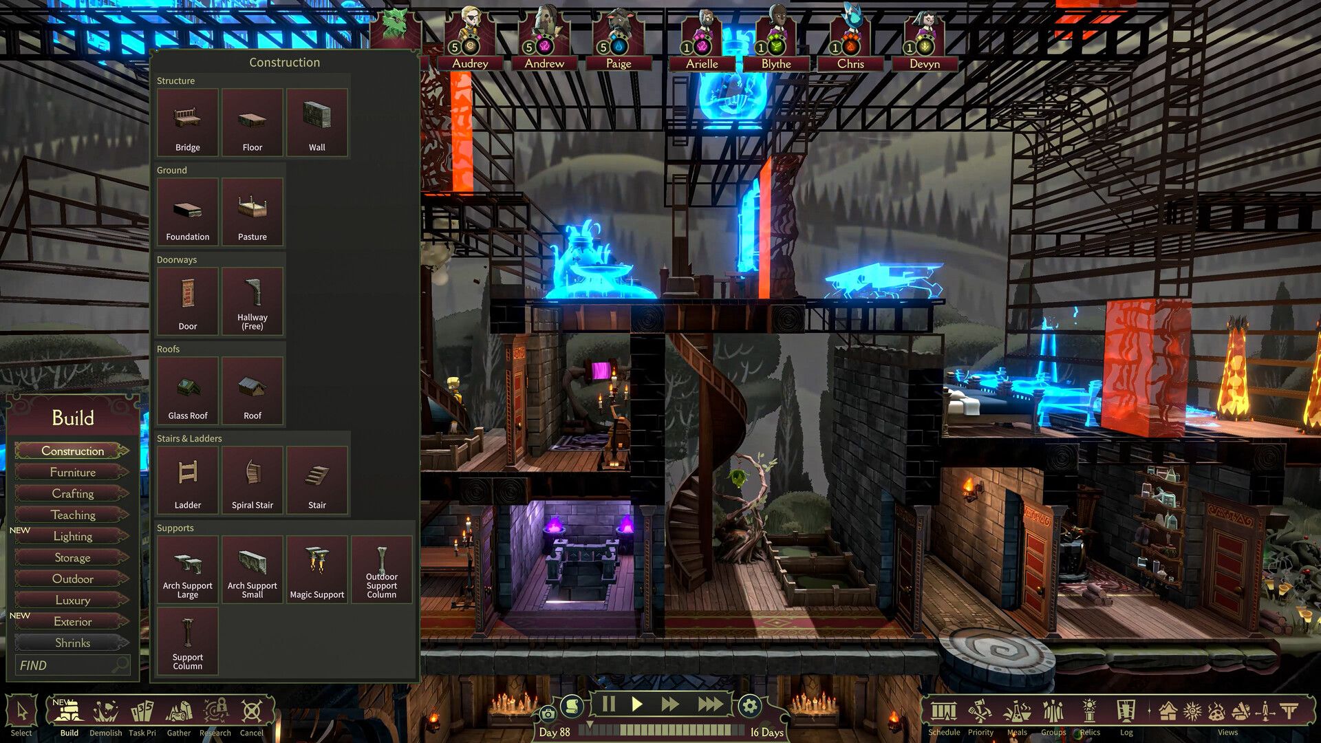 mind over magic build mechanics