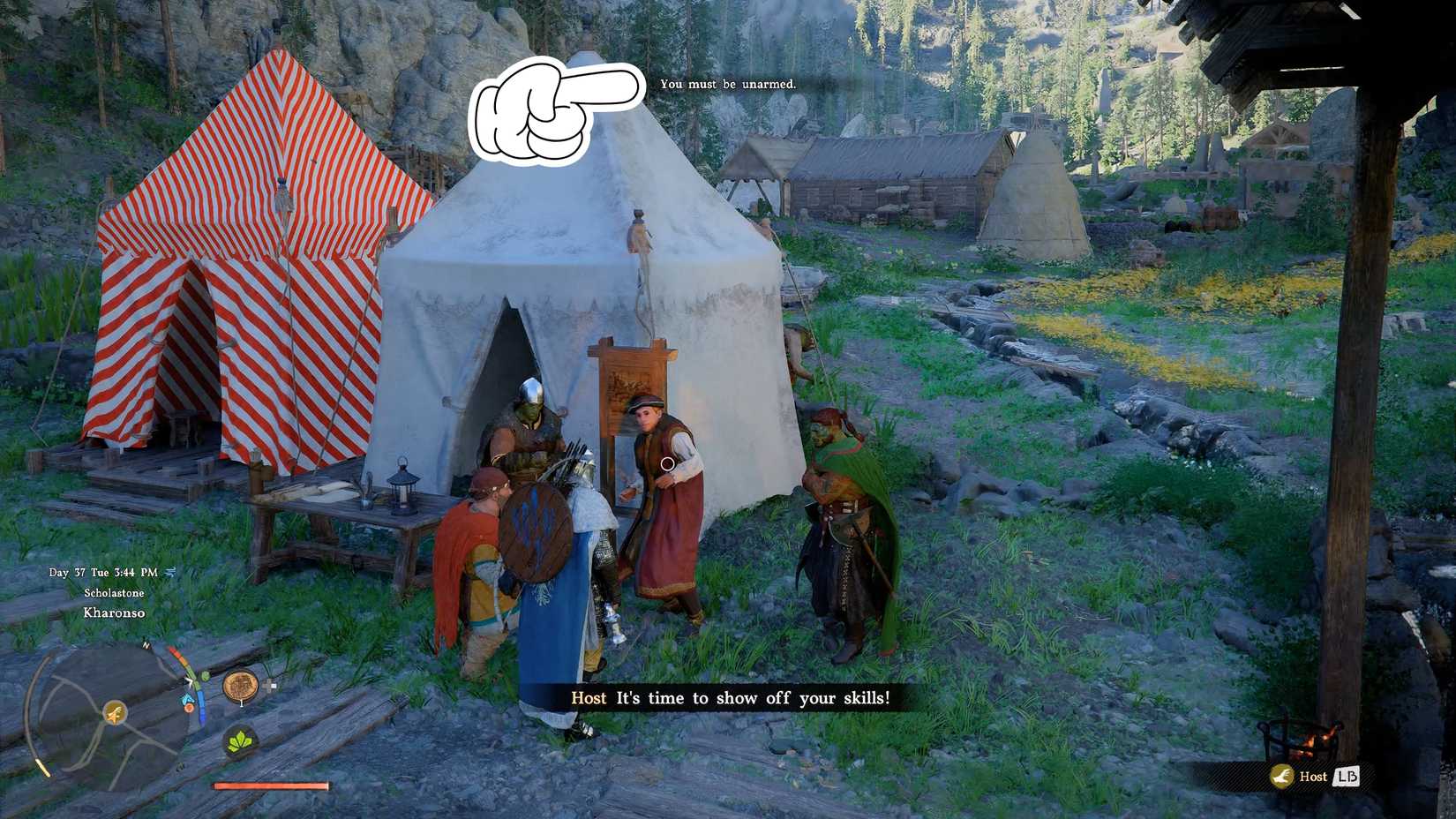 Minigame unarmed Crimson Desert