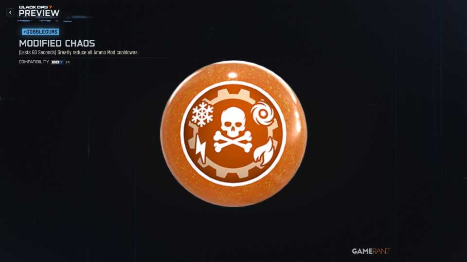 Modified Chaos (GobbleGum) - Paradox Junction event reward