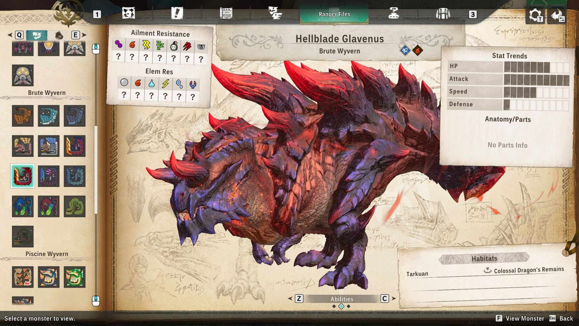 Monster Hunter Stories 3 Mutation List