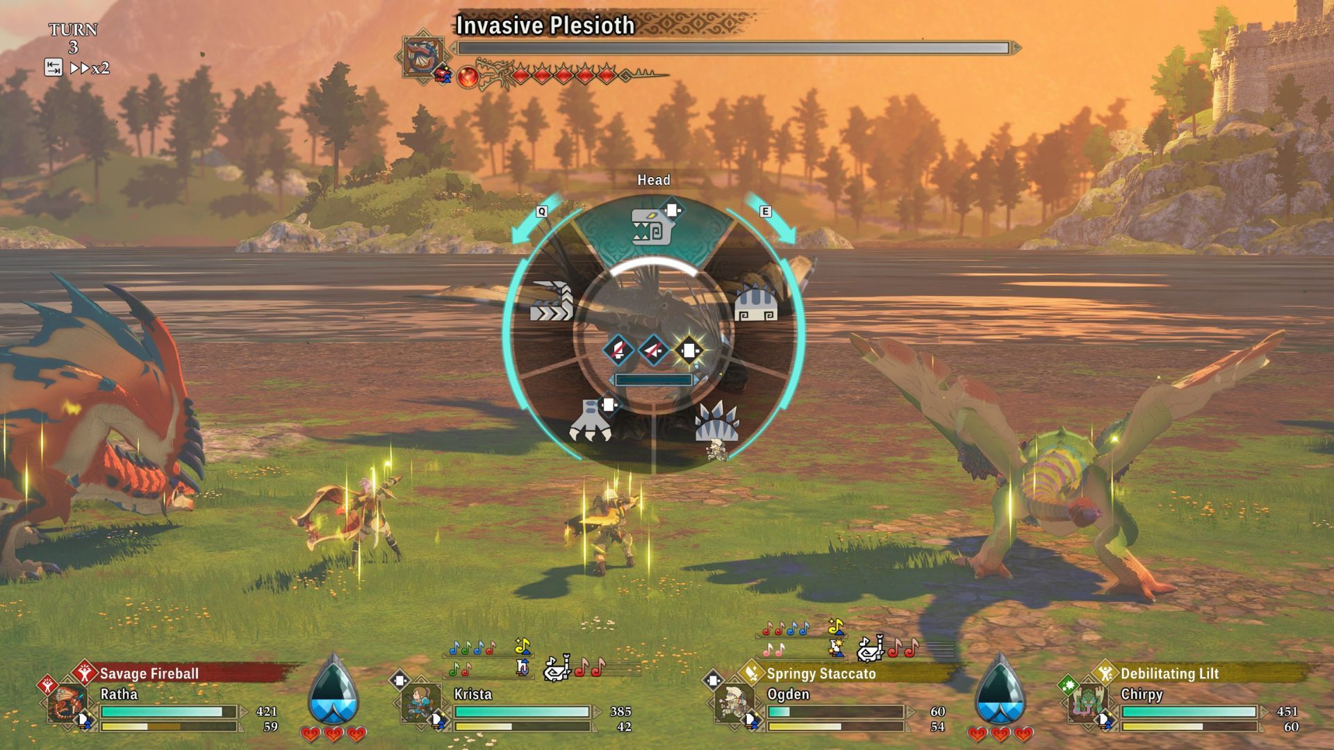 Invasive Monster List for Monster Hunter Stories 3