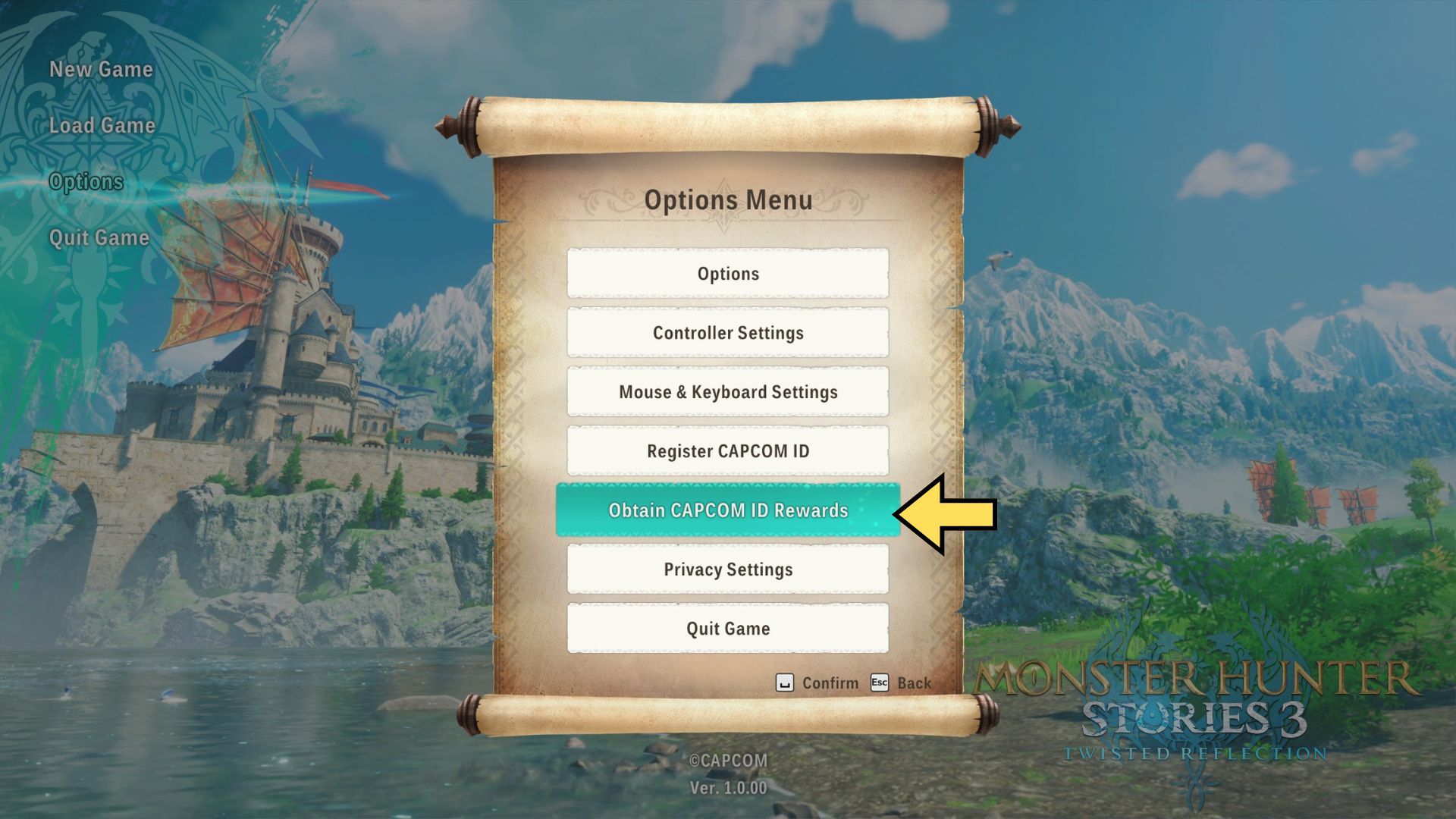 How to Register a CAPCOM ID in Monster Hunter Stories 3