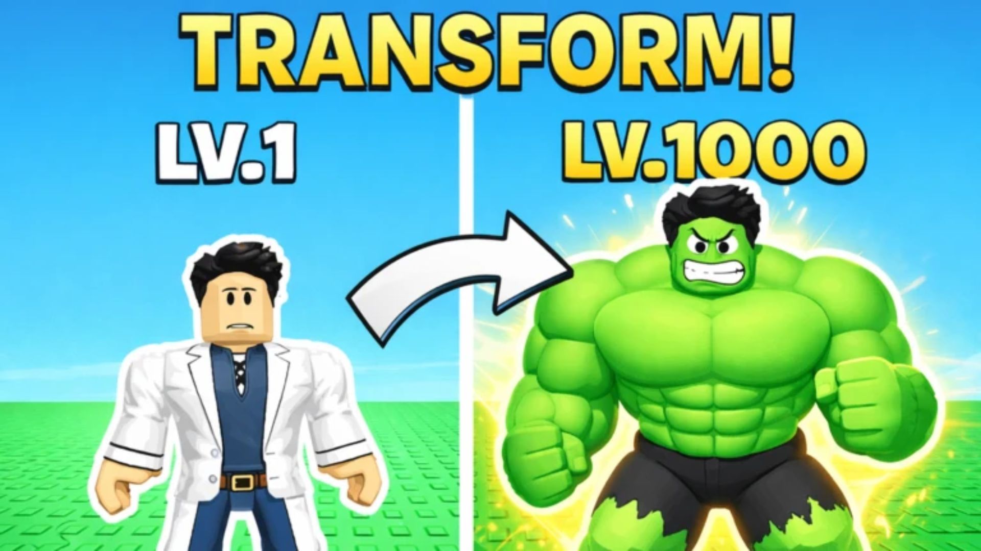 Muscle Transform Simulator characters