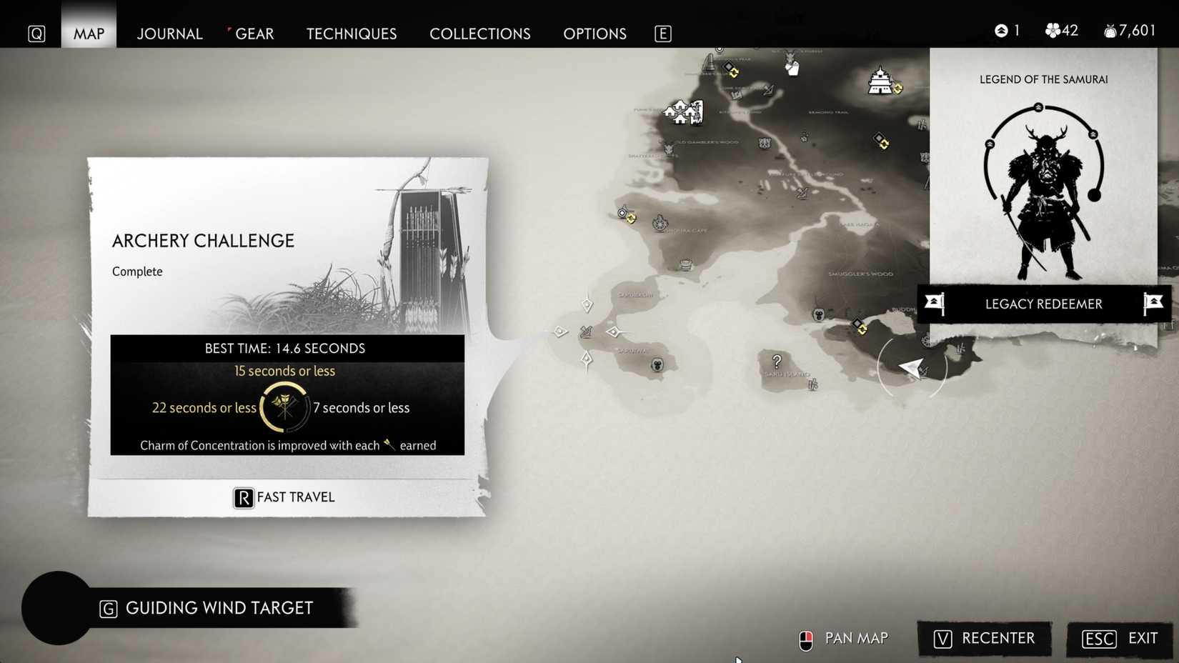 Sarui and Northwest Archery Challenge Iki Island Ghost of Tsushima-1