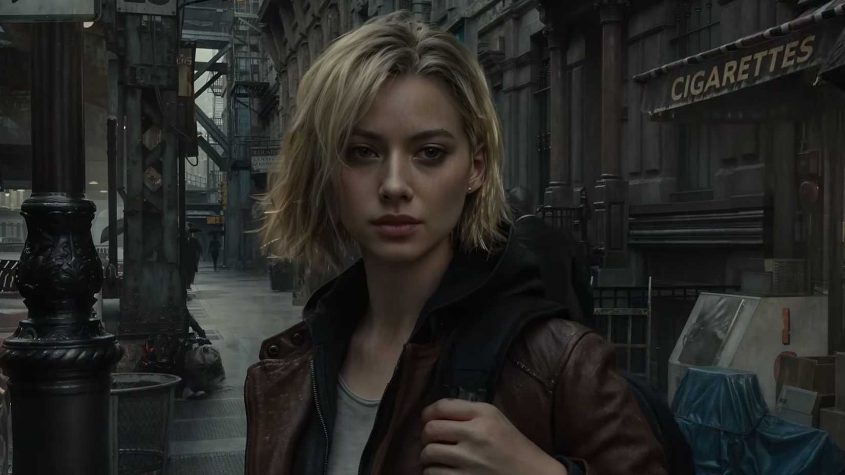 Resident Evil Requiem Grace looking past camera