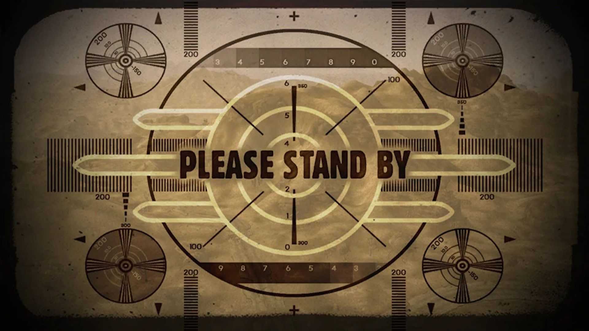 New Vegas' please stand by message.