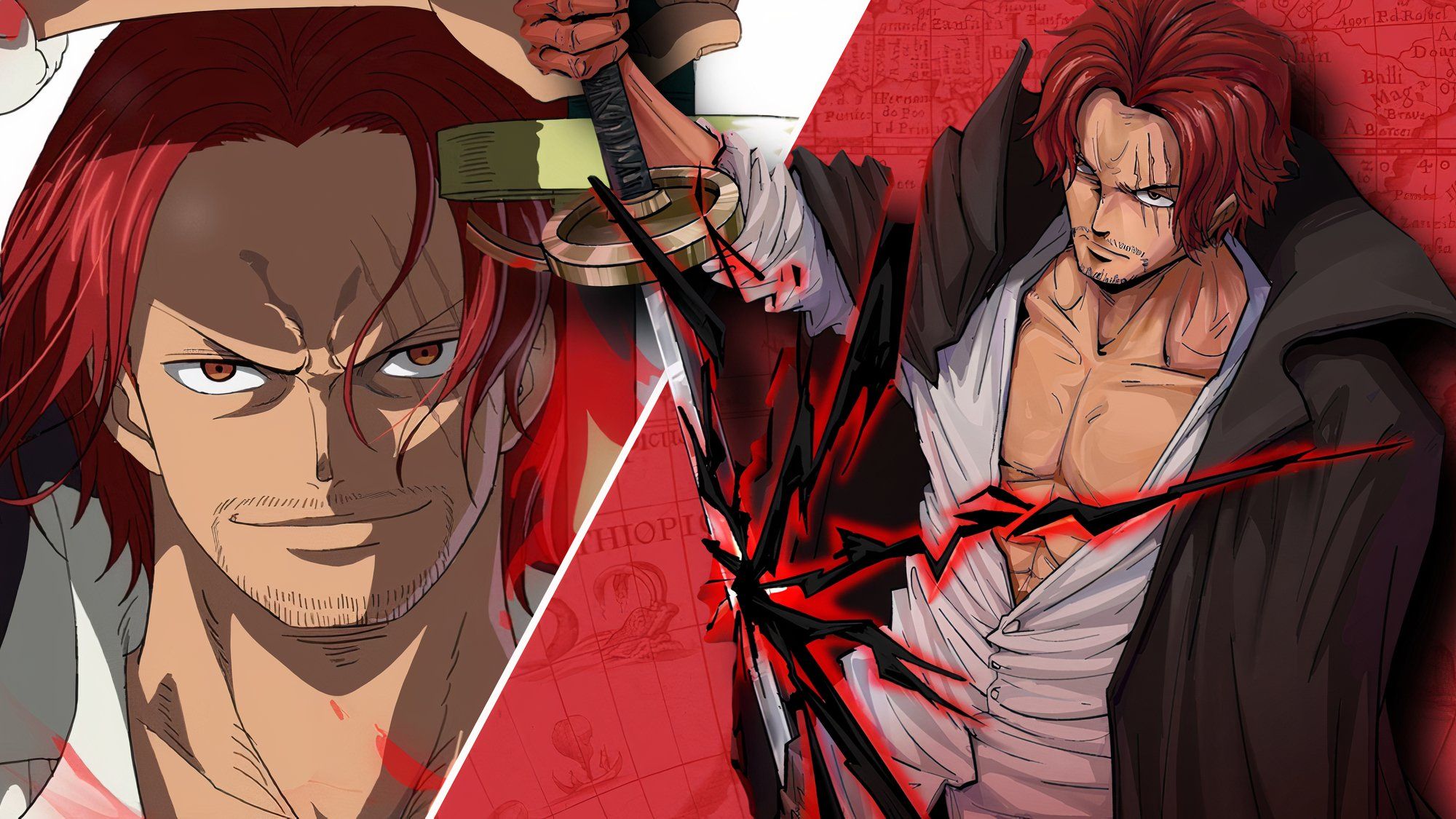 One Piece Hidden Power Shanks Sword gryphon Elbaf