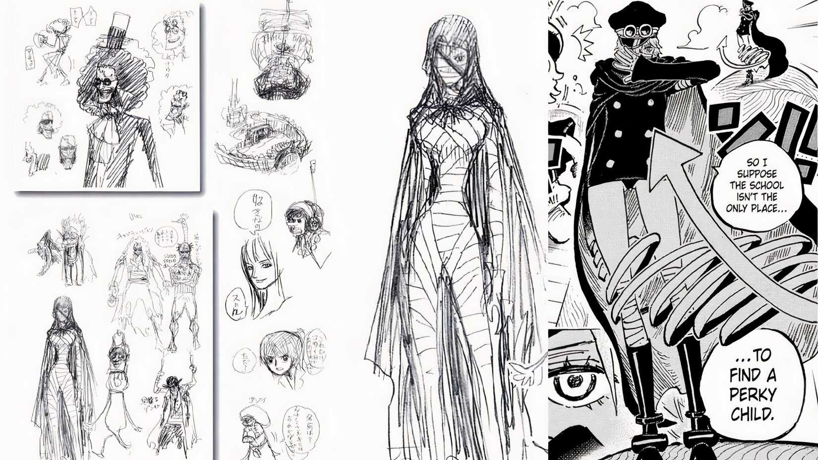 One Piece Imu Thriller Bark Oda Draft