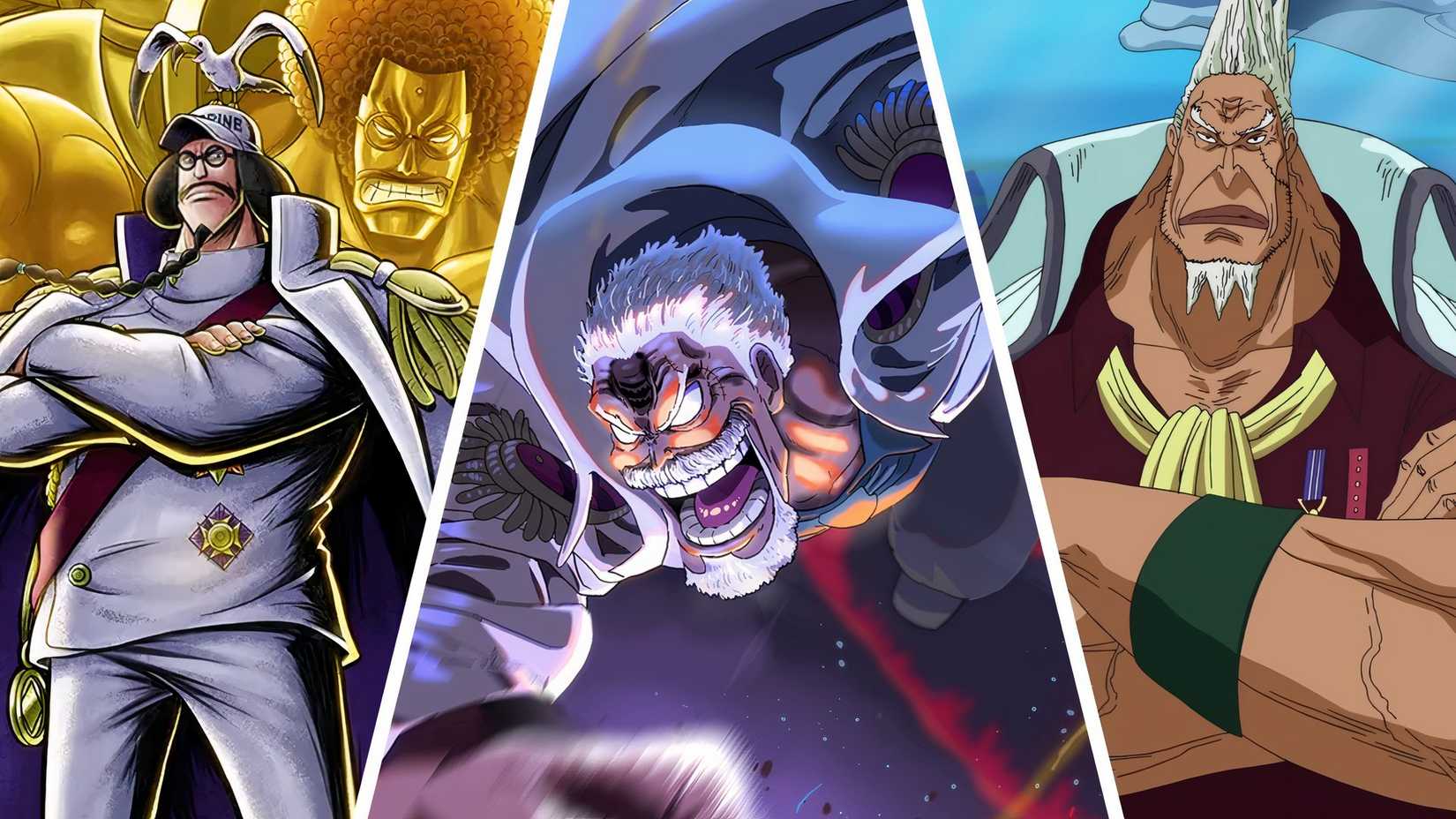 One Piece Strongest Old Marines
