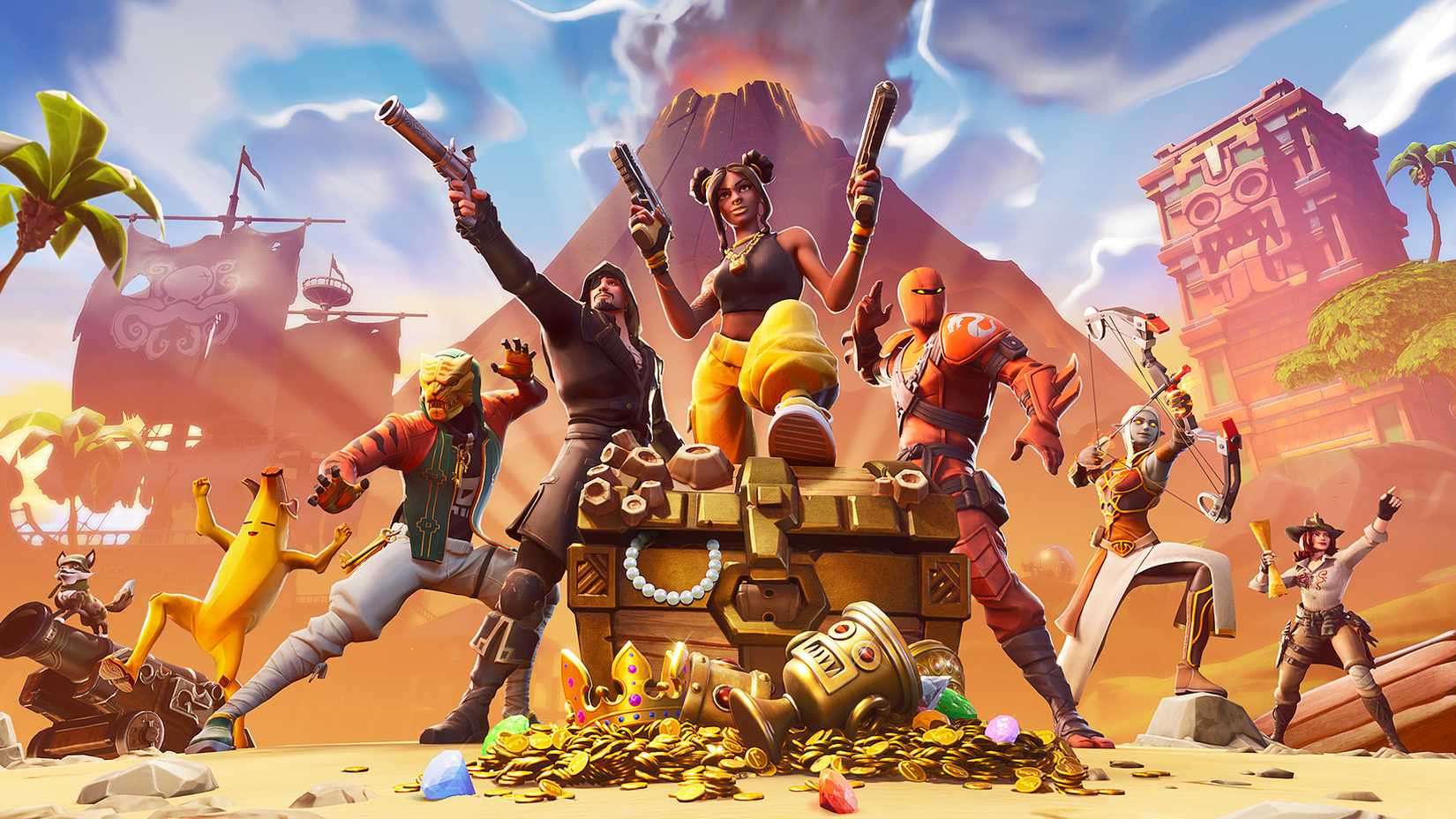 Original Fortnite Chapter 1 Season 8 Key Art