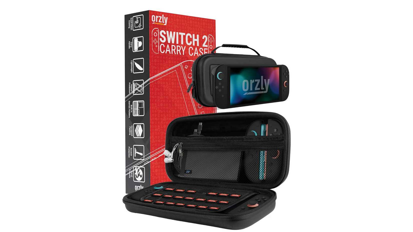 Orzly Case kompatibilní s Nintendo Switch 2