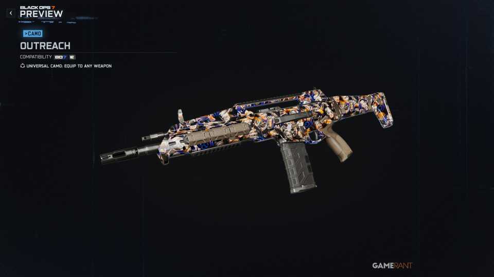 Outreach (Camo) - Paradox Junction event reward