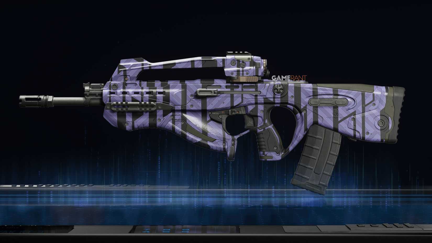 Pathfinder Camo preview on the Swordfish A1 - Black Ops 7