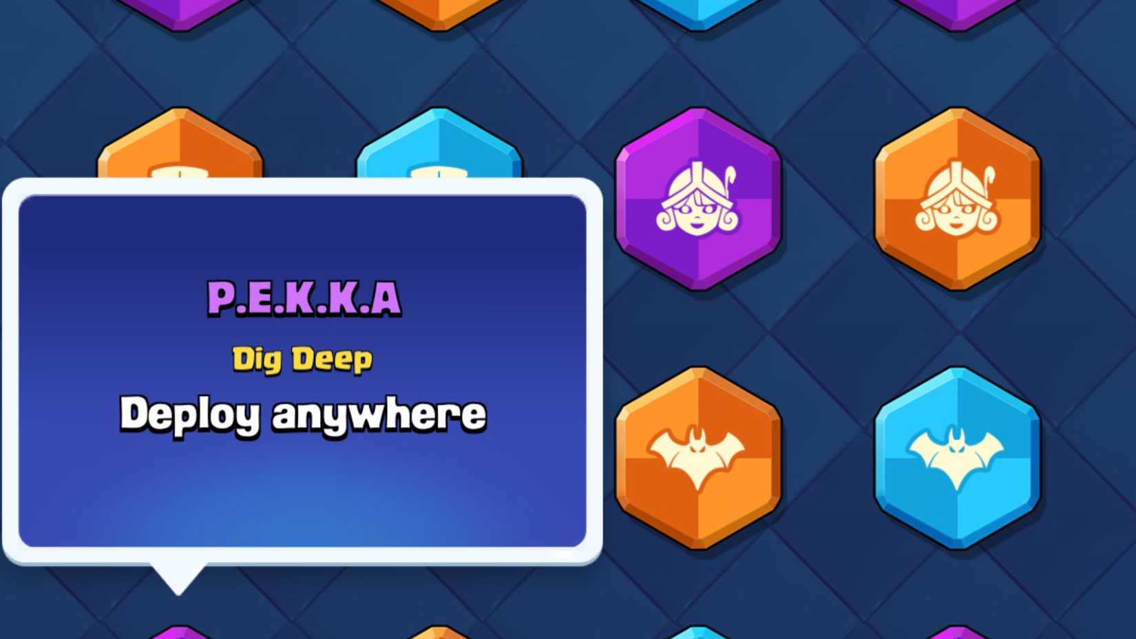 pekka modifier clash royale