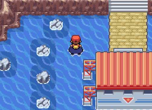Celebi Gratis di Pokemon FireRed dan LeafGreen Resmi Dikonfirmasi untuk Oktober 2026 9 A Pokemon trailer sails down a river in FireRed and LeafGreen.