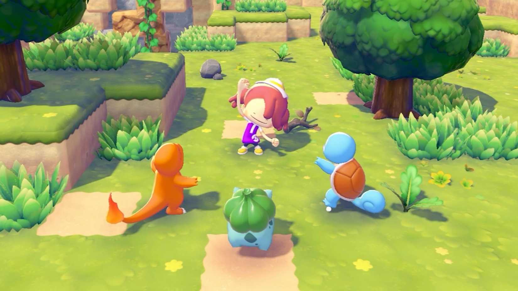 Pokemon Pokopia Kanto starters