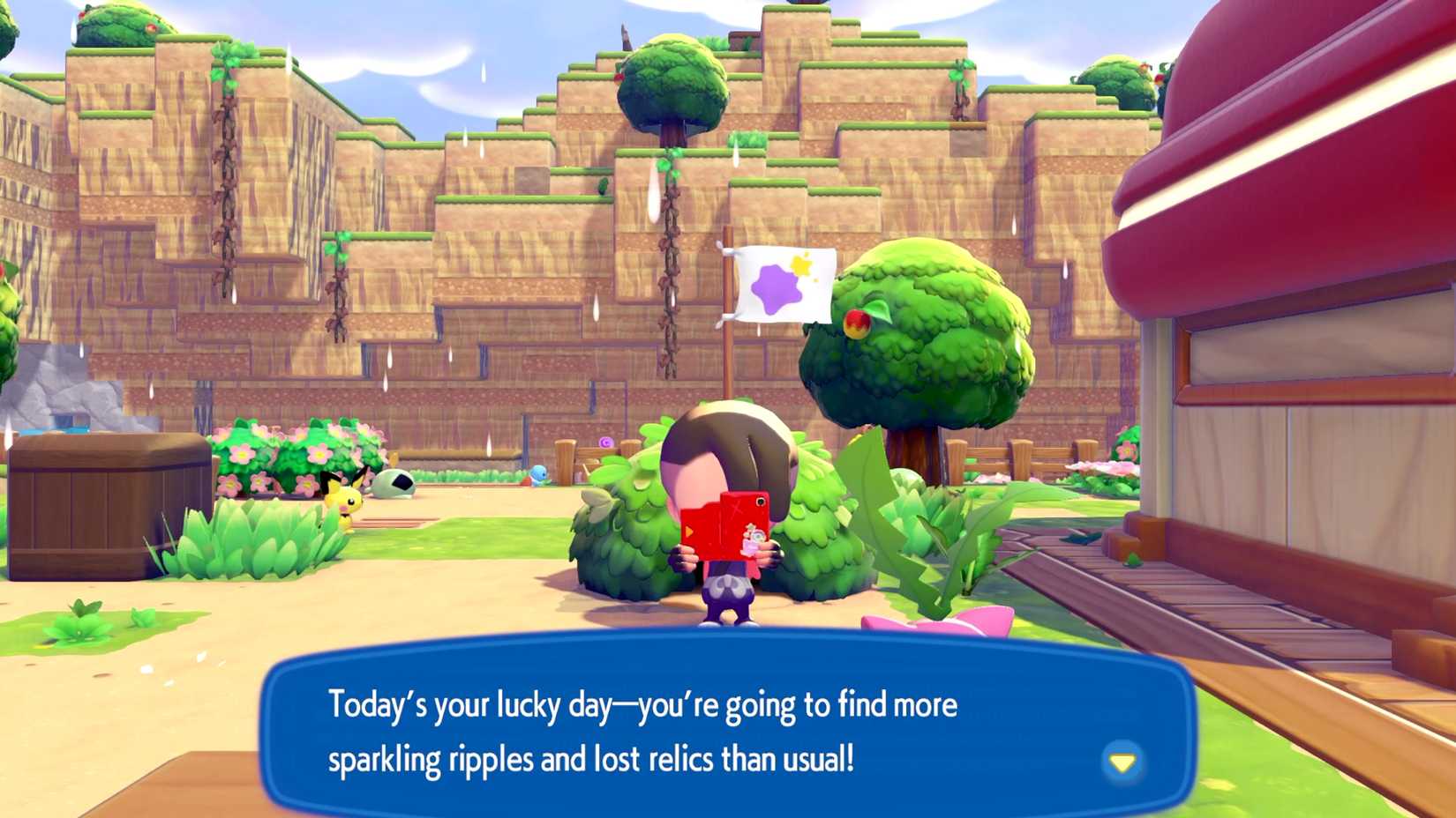 pokemon pokopia lucky day