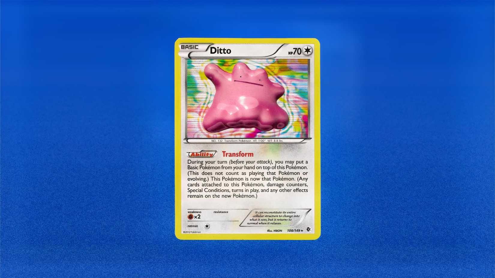 Pokemon TCG Boundaries Crossed Ditto