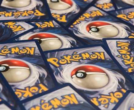 Backs of Pokemon TCG cards