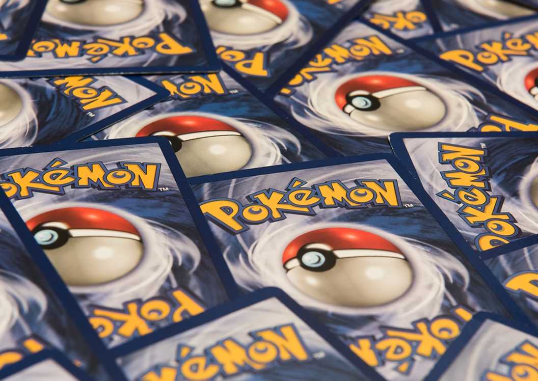 Backs of Pokemon TCG cards