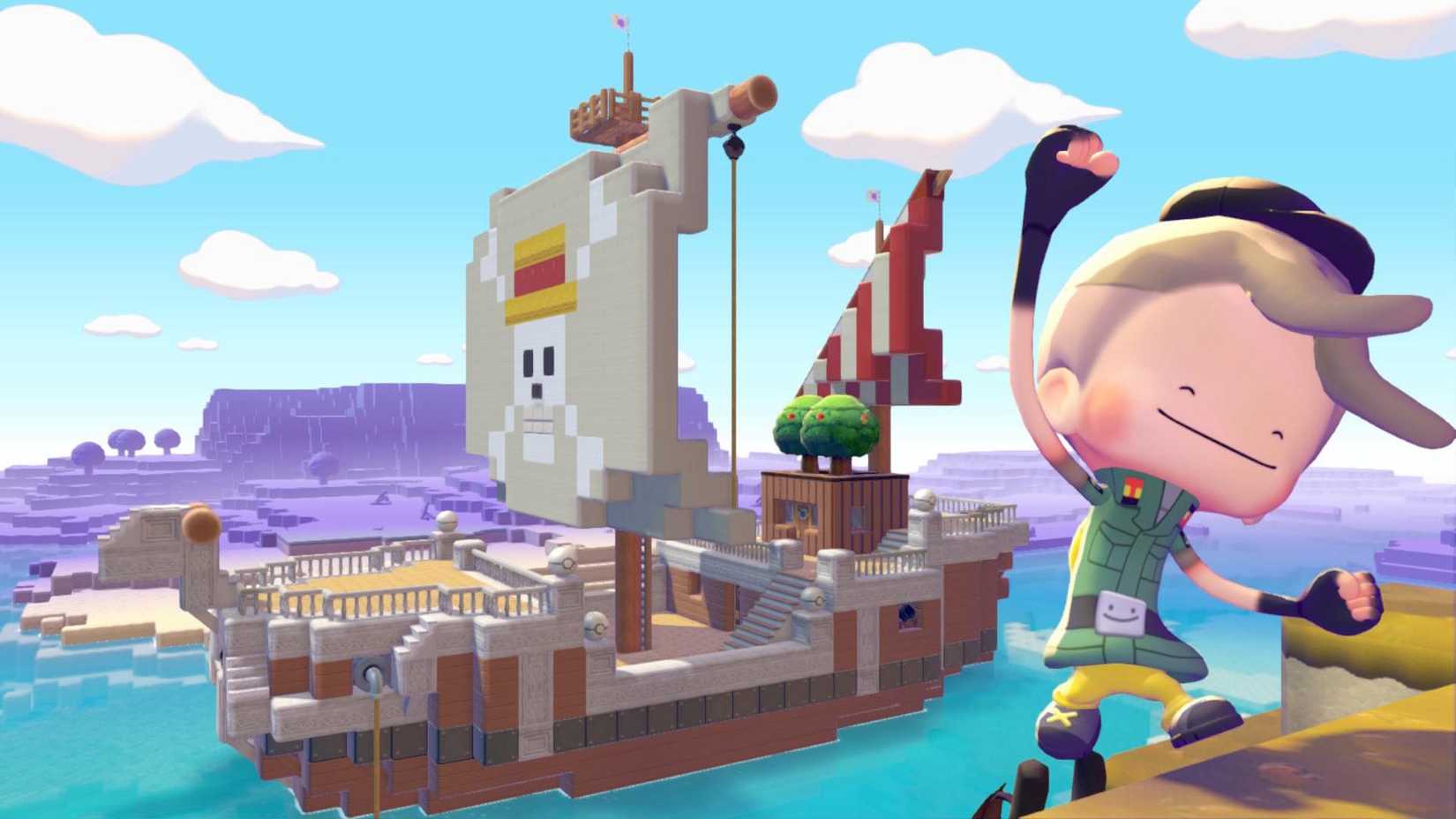 The Going Merry from One Piece in Pokopia