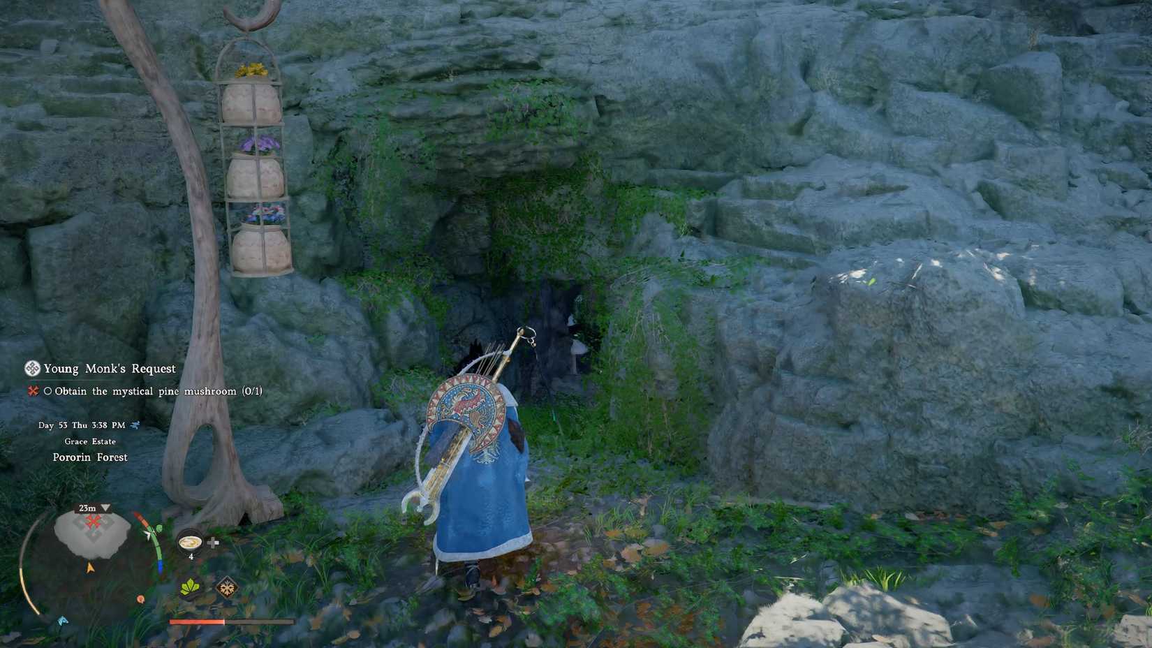 Pororin Village Cave Young Monk's Request Crimson Desert