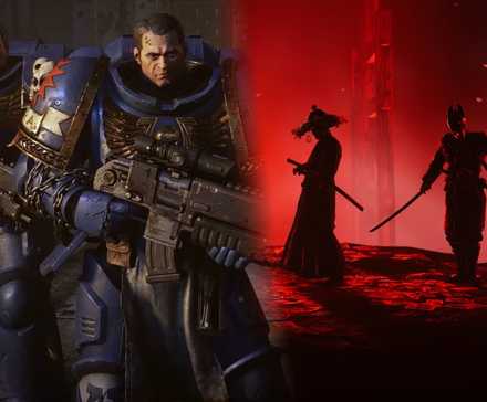 ps plus best online co-op games - space marine 2 and ghost of tsushima legends