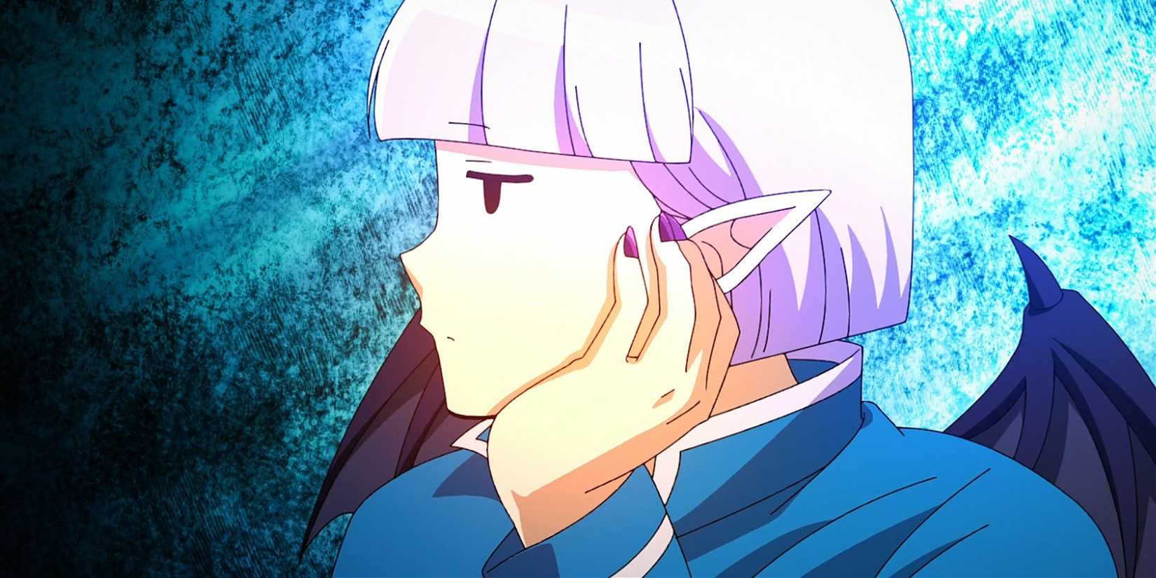 Purson Soi looks aloof with a hand on her cheek.