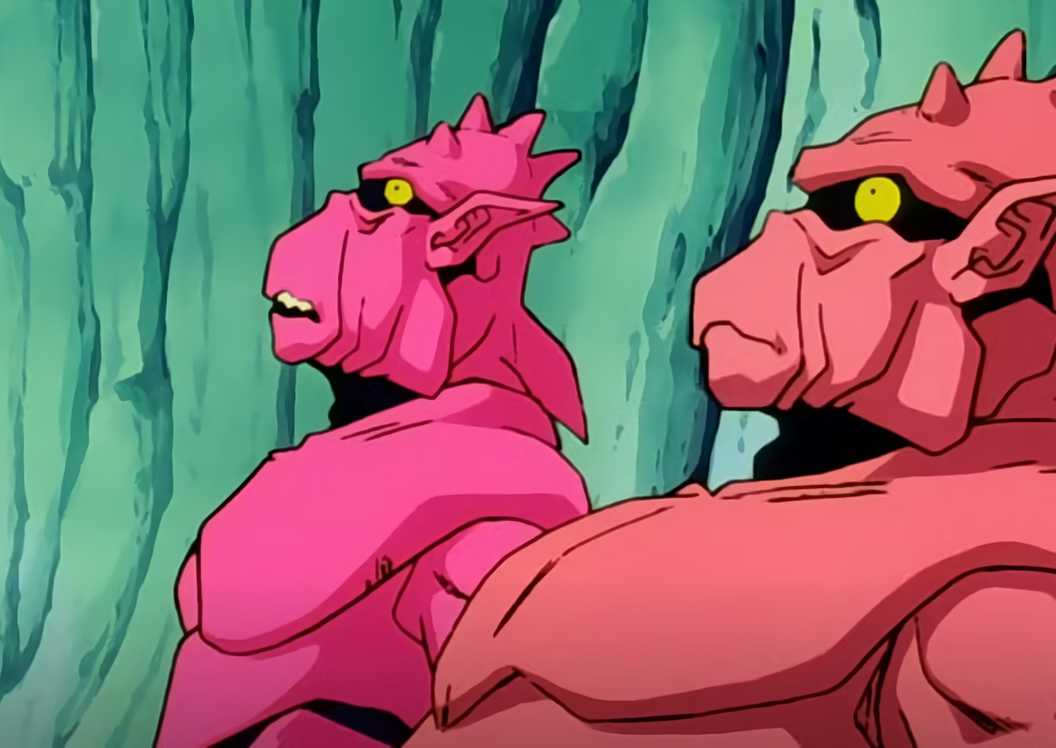 Raiti and Zaacro speaking about their failure after the heroes escape.