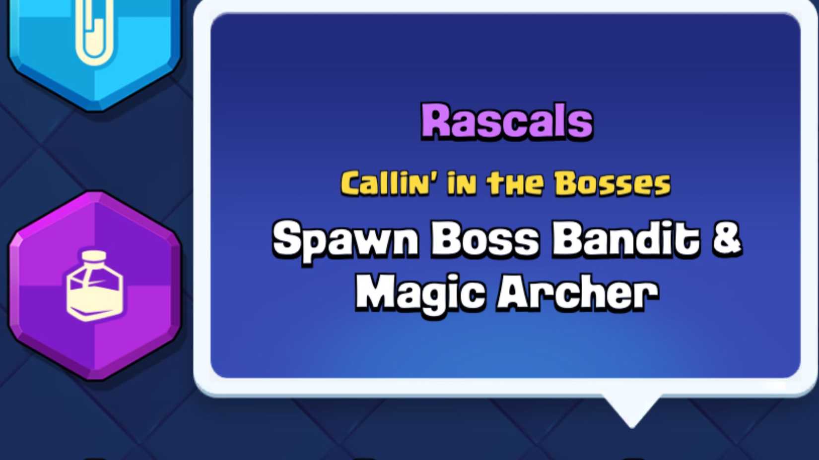 rascals modifier clash royale