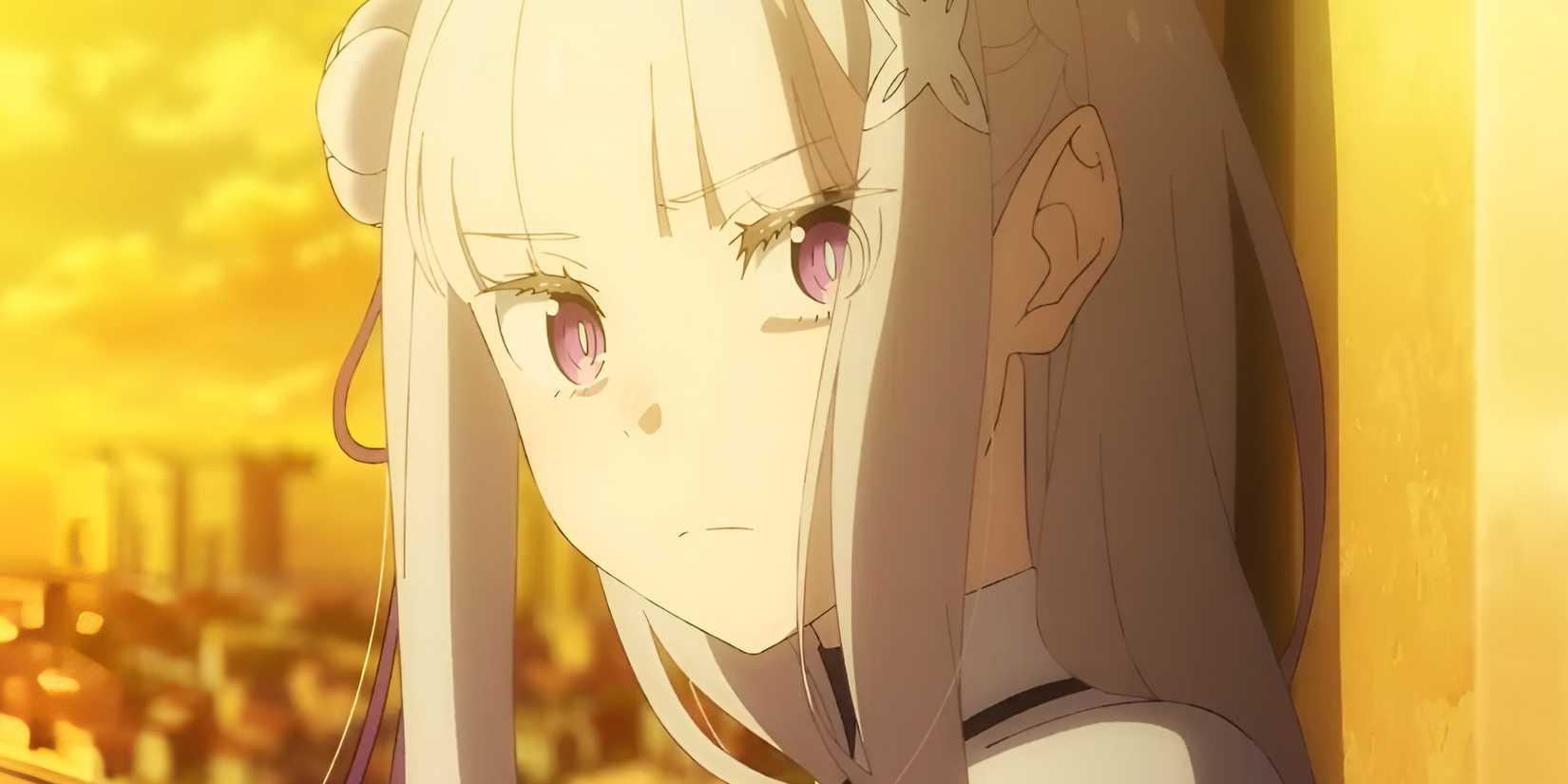 re zero season 4 preview emilia worried