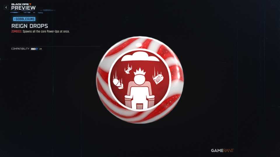 Reign Drops (GobbleGum) - Paradox Junction event reward