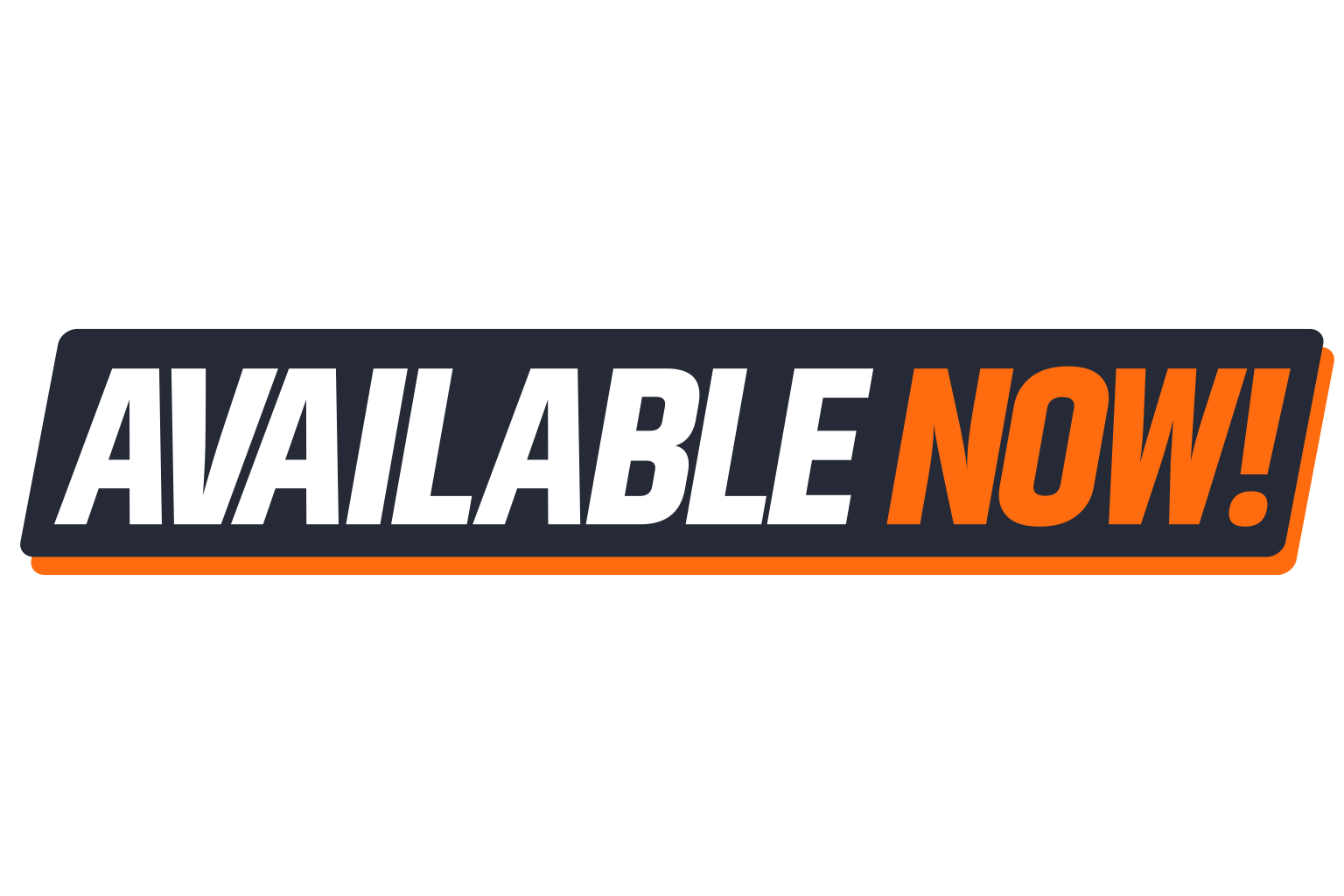 Available now