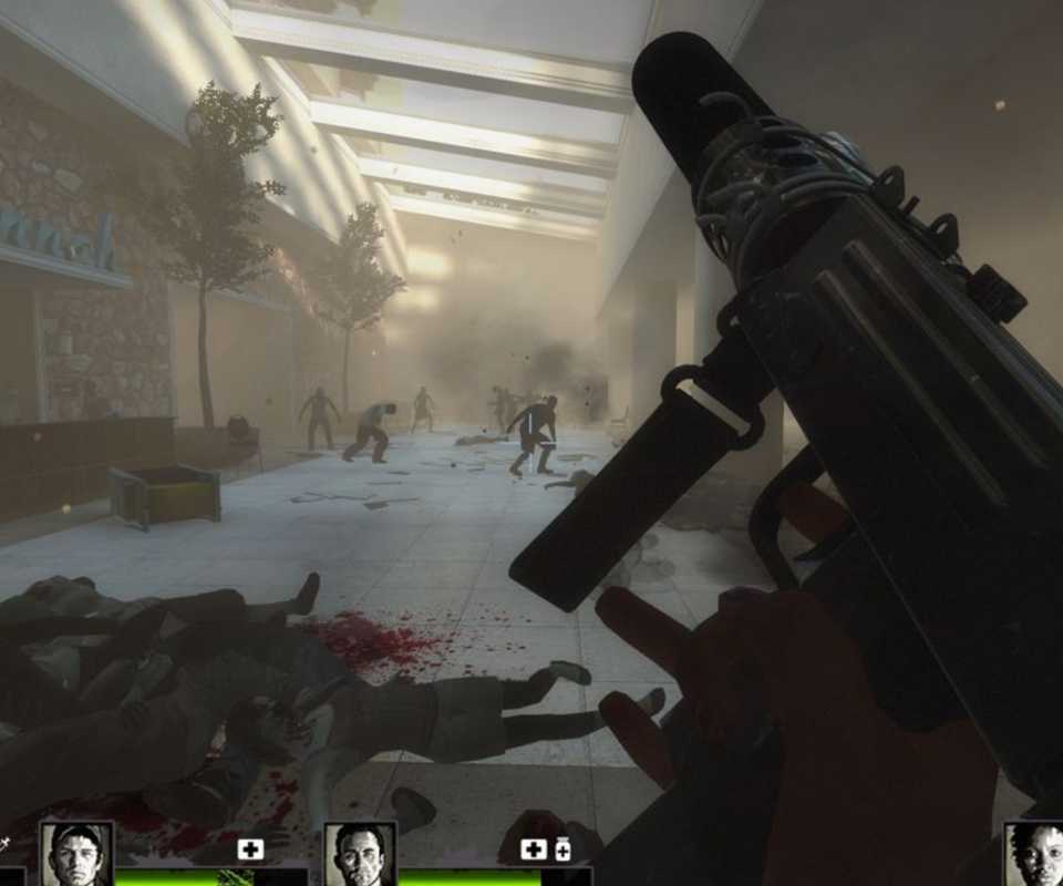 Reloading in Left 4 Dead 2 (2009)