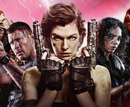 resident evil live-action movie characters