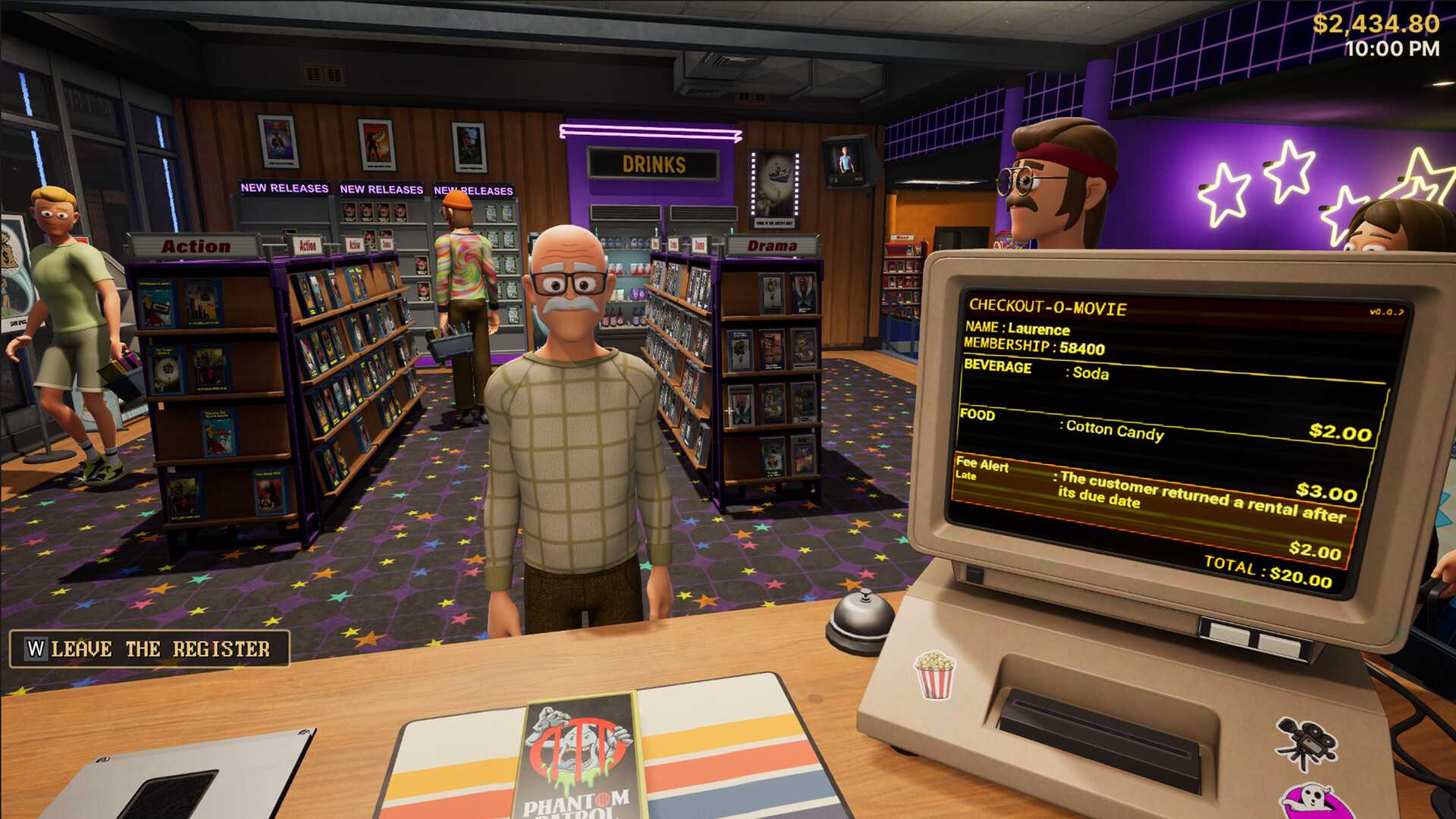 Retro Computer Simulation New Simulation Game on Steam Essentially Lets You Run a Blockbuster