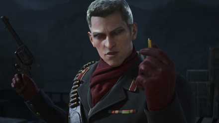 Revolver Ocelot holding a bullet in Metal Gear Solid Delta Snake Eater (PS5)